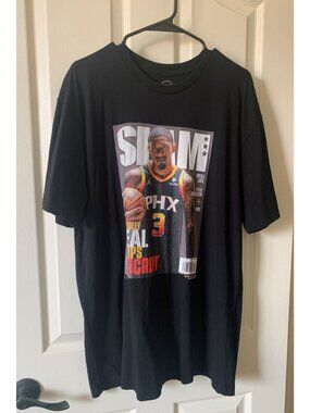 SLAM Magazine Bradley Beal Phoenix Suns Graphic T-Shirt Black Size XL